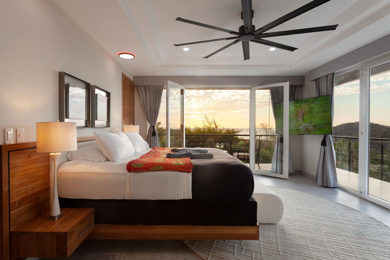 Master Bedroom Sunset